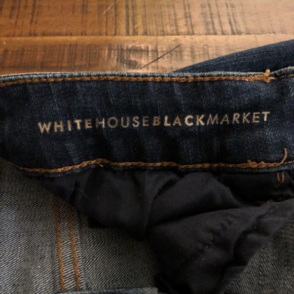 White House Black Market Skinny High Rise jean size 0 - Picture 6 of 11